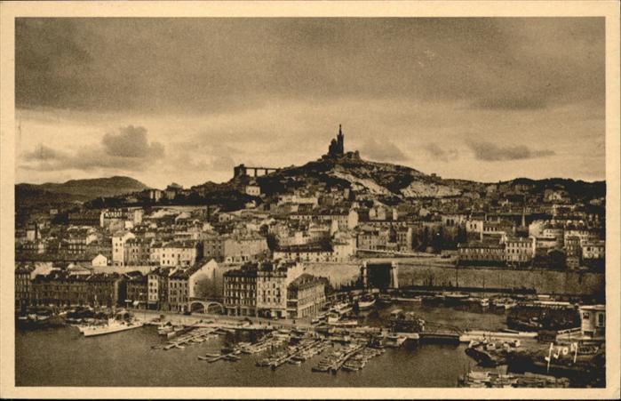 Marseille Bouches-du-Rhone la Colline le Vieux Port