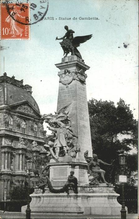 Paris Statue de Gambetta
