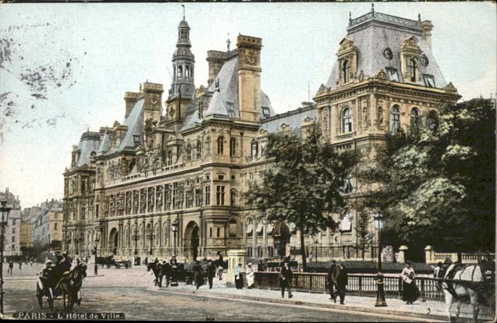 Paris l_Hotel de Ville