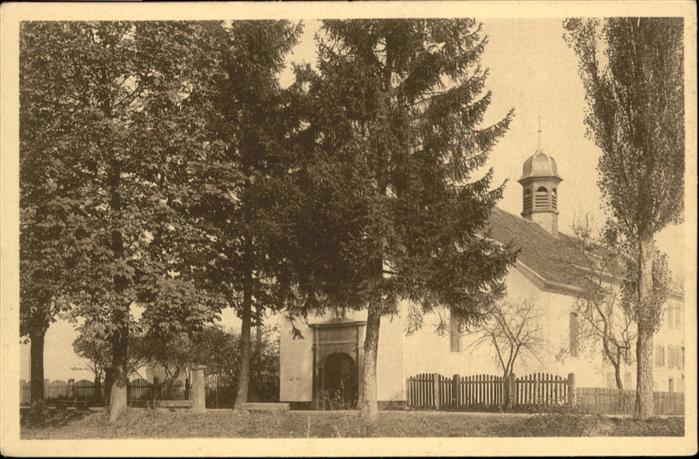 Kapelle Gebaeude Ill-Kapelle
