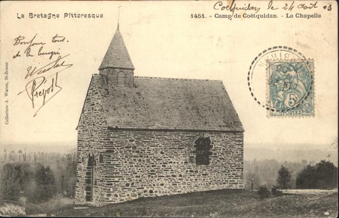 Coetquidan Chapelle
