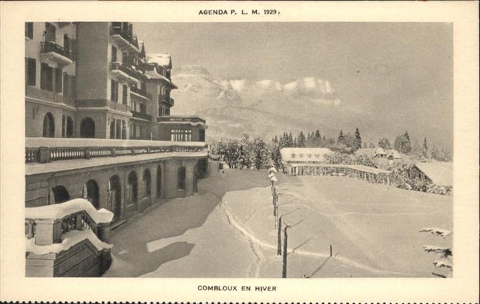 Combloux en Hiver