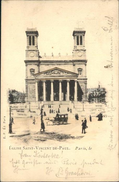 Paris Eglise Saint-Vincent de-Paul
