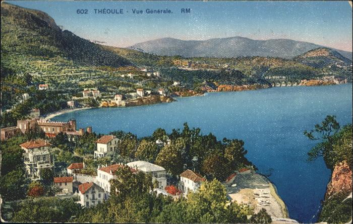 Theoule-sur-Mer vue generale