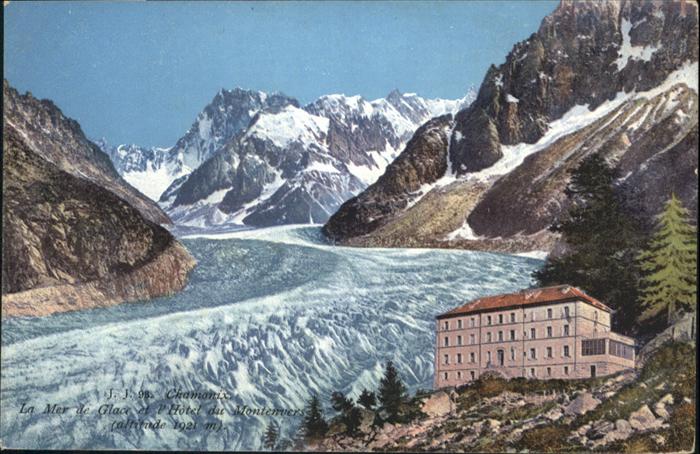Chamonix La Mer de Glace l_Hotel du Montenvers