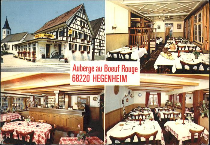 Hegenheim Auberge au Boeuf Rouge