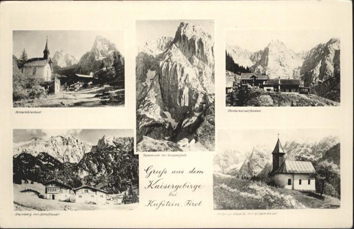Kufstein Tirol Kaisergebirge