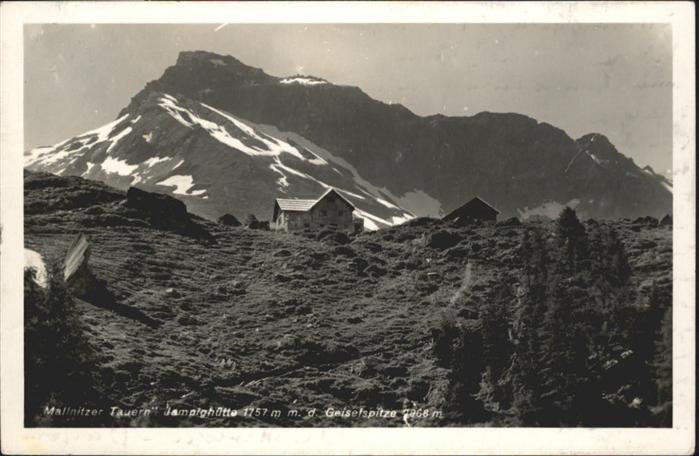 Mallnitz Kaernten Jamnighütte