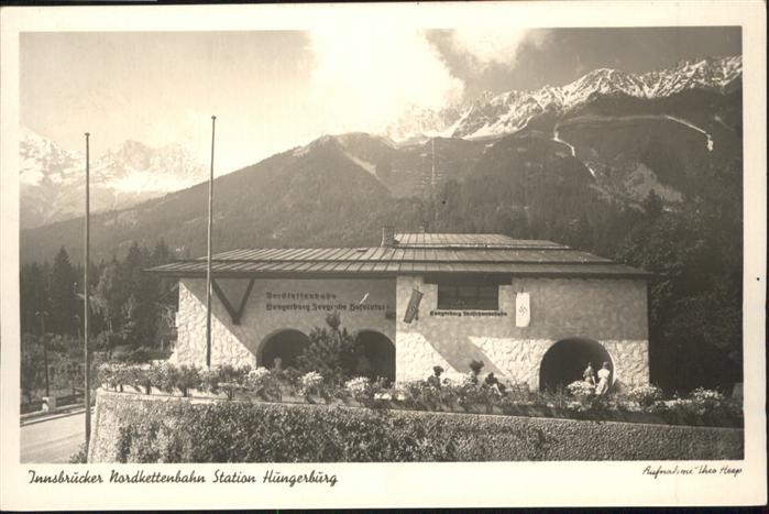 Innsbruck Nordkettenbahn Station Hungerburg