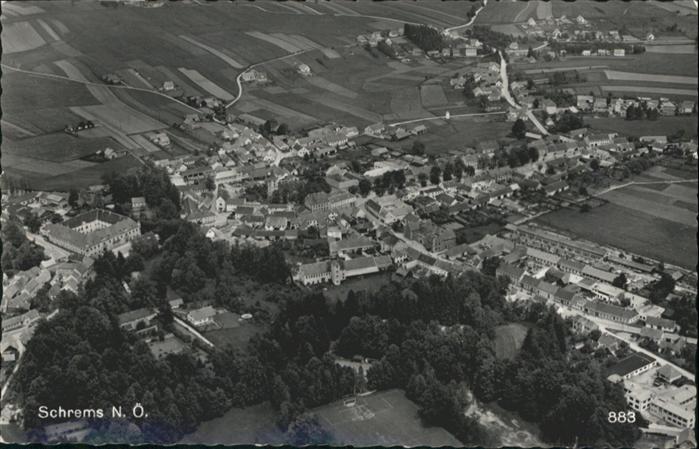 Schrems Waldviertel Fliegeraufnahme