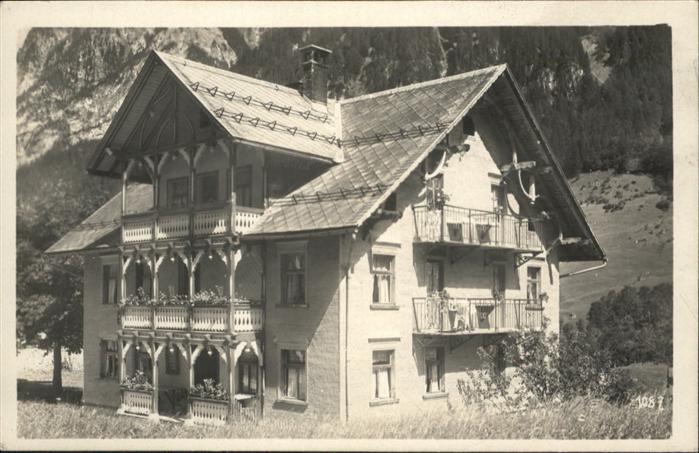 Brand Bludenz Brandnertal Haus