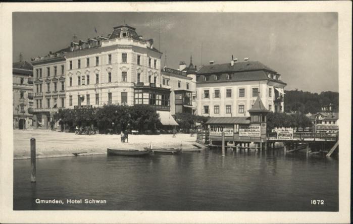 Gmunden Salzkammergut Hotel Schwan