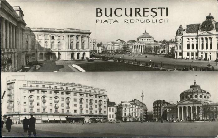 Bucuresti Bukarest Bucaresti RO Piata Republicii