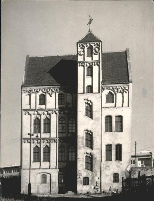 azczecin Dom Late Gothie House