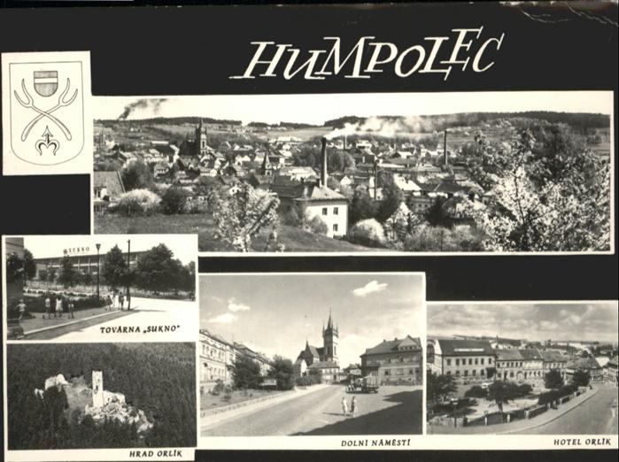 Humpolec Tovarna Sukno Hrad Orlik Dolni  Hotel O