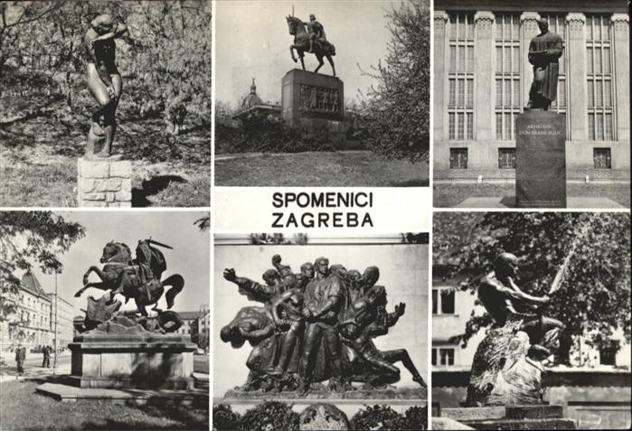 Zagreba Spomenici