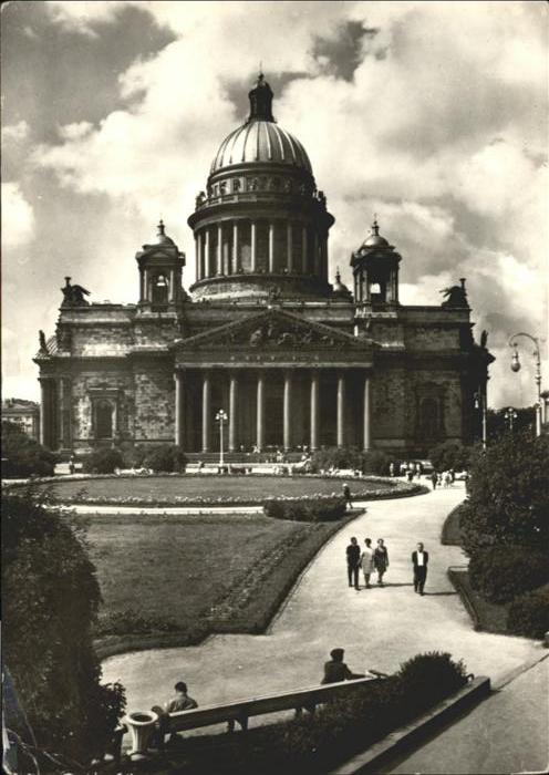 Leningrad St Petersburg Isaaks Kathedrale