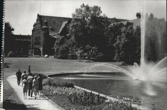 Poznan Posen Springbrunnen