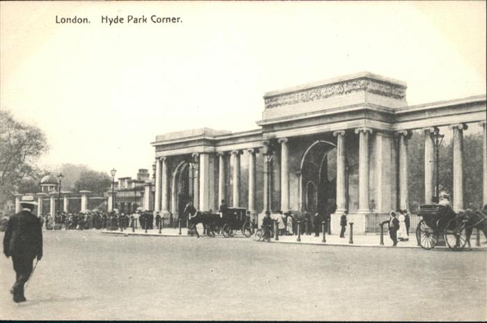 London Hyde Park Corner Kutsche
