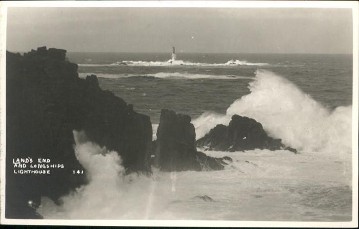 Lands End Longships Lighthouse