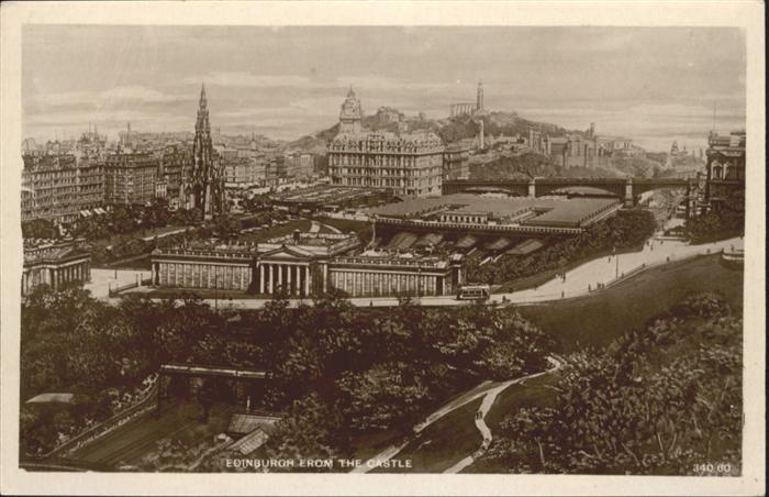 Edinburgh Scotland Castle