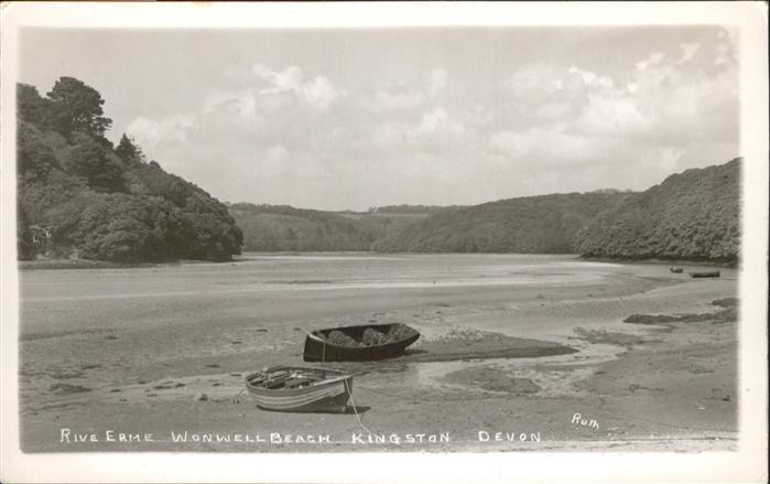 Devon Exeter Wonwell Beach