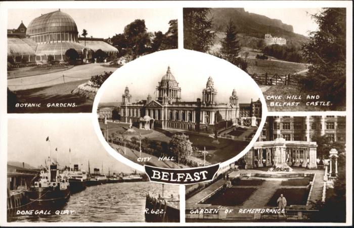 Belfast Castle Botanic Gardens Schiff City Hall