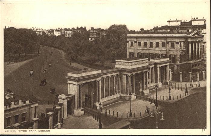 London Hyde Park Corner