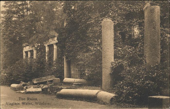 Windsor Castle Ruins Virginia Water