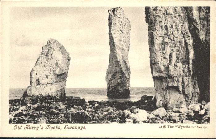 Swanage North Old Harrys Rocks