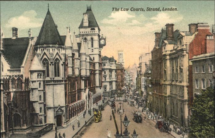 London Law Courts  Kutsche