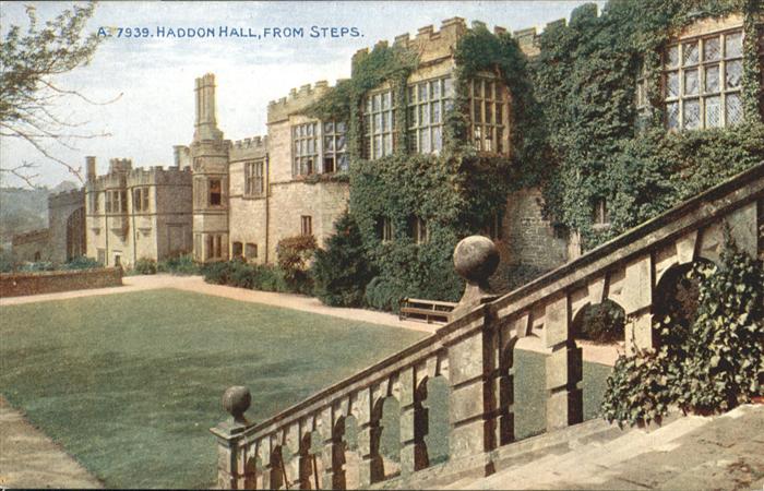 London [?] Haddon Hall From Steps