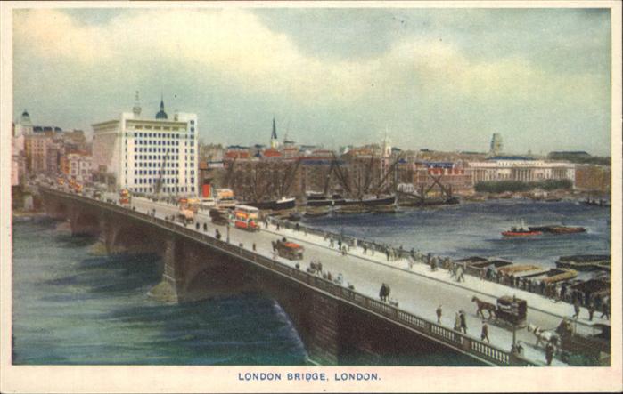 London Bridge Kutsche Schiff
