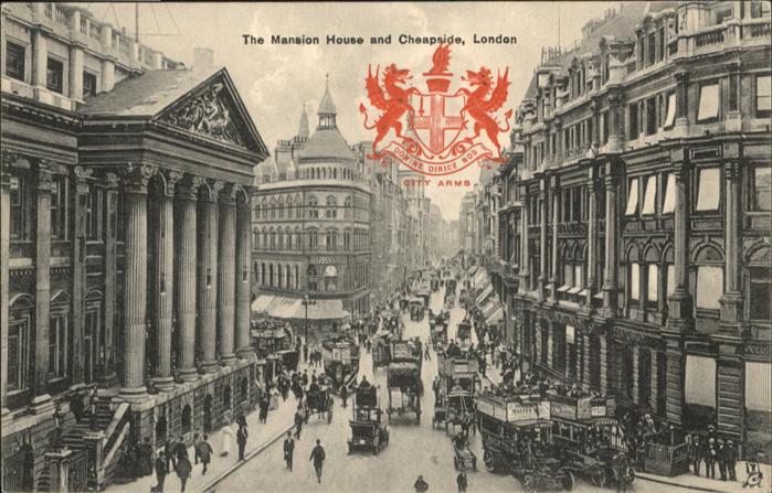 London Mansion House Cheapside