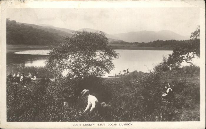 Dunoon Loch Loskin Lily Loch