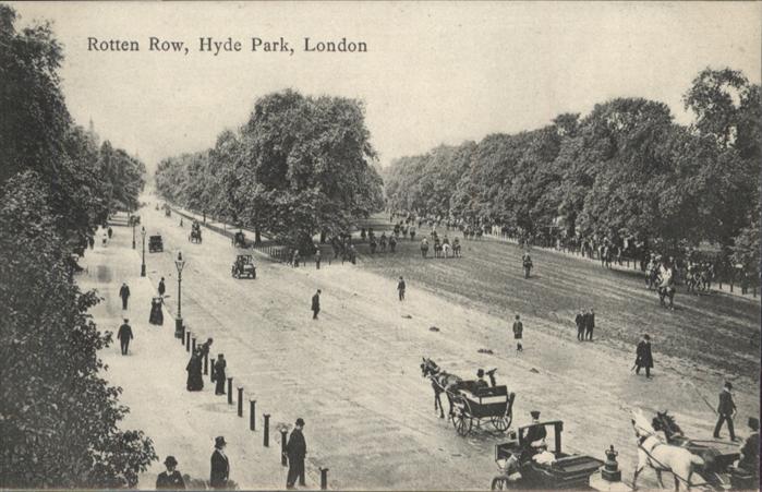 London Rotten Row Kutsche