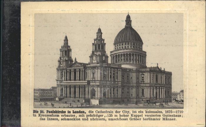 London St Pauls Kirche
