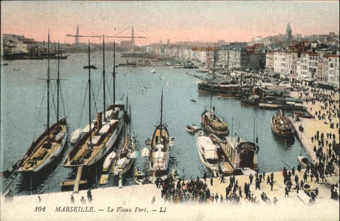 Marseille Bouches-du-Rhone Port Schiff