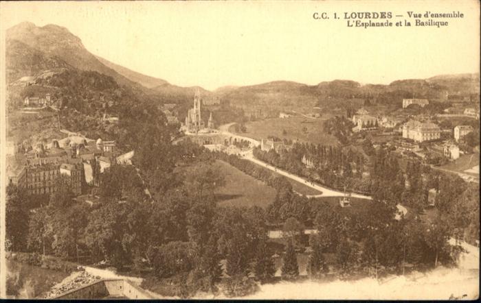 Lourdes Hautes Pyrenees Basilique
