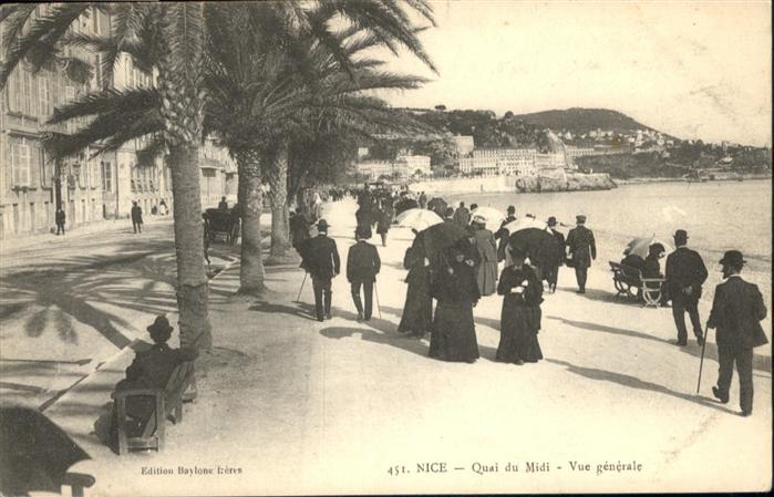 Nice Alpes Maritimes Quai du Midi