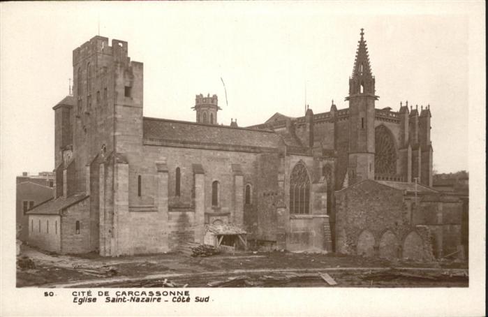 Saint-Nazaire Loire-Atlantique Cite de Carcassonne Eglise