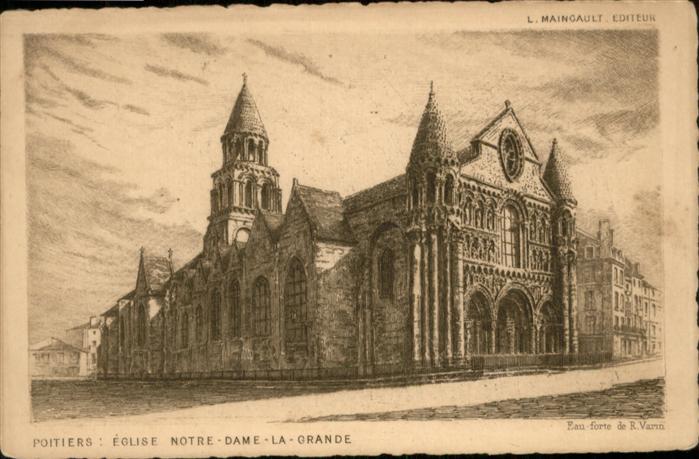 Poitiers 86 Eglise Notre Dame