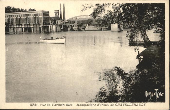 Chatellerault Pavillon Bleu Schiff