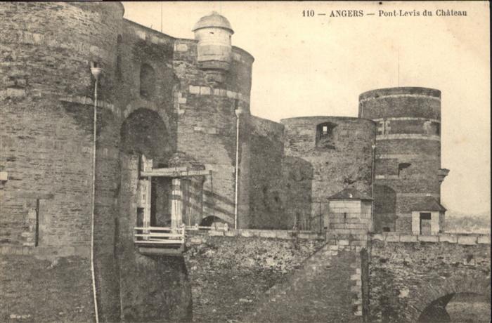 Angers Pont Levis du Chateau