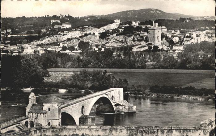 Avignon Vaucluse Pont Saint Benezel