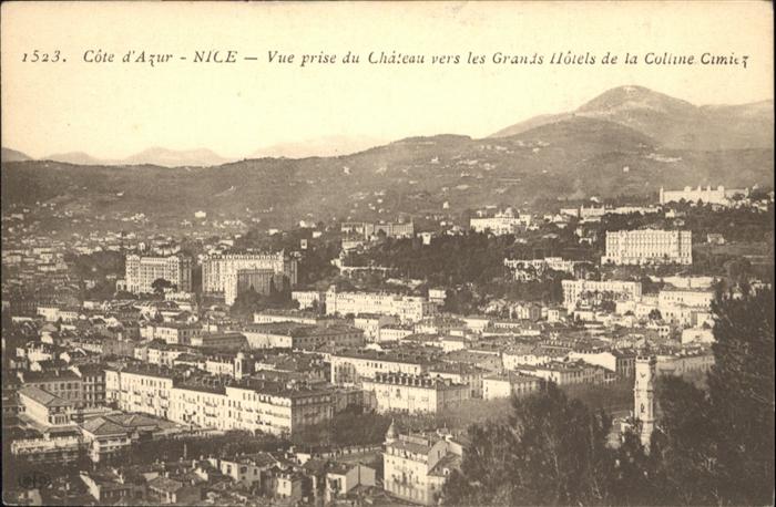 Nice Alpes Maritimes Chateau Grands Hotel