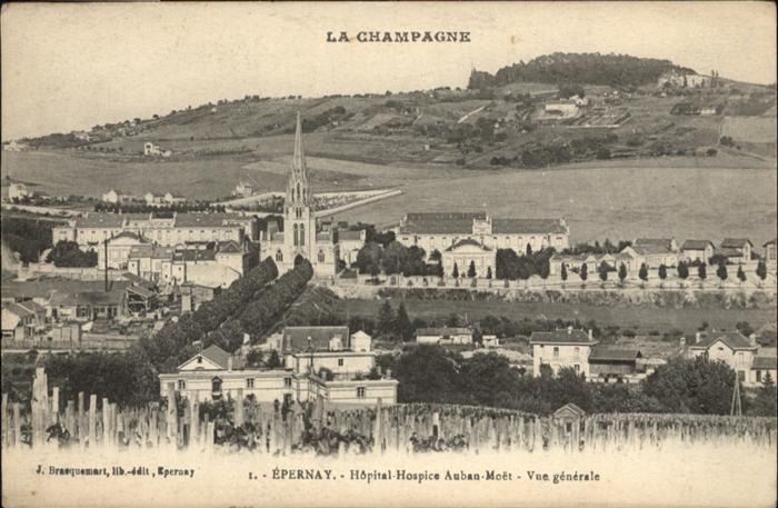 Epernay 51 Hopital Hospice Auban Moet