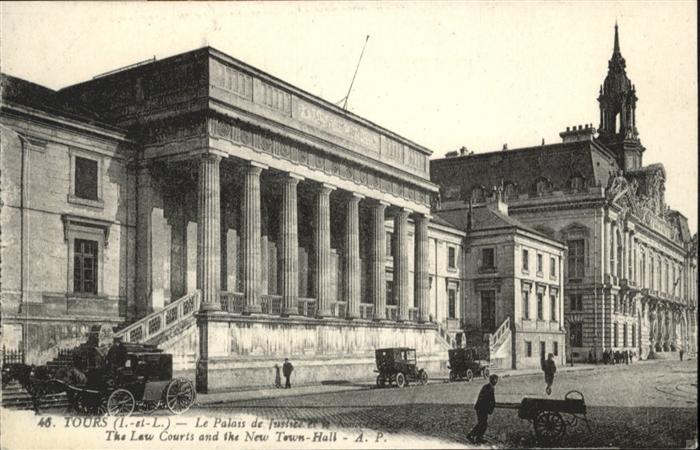 Tours Indre-et-Loire Palace Justice Kutsche