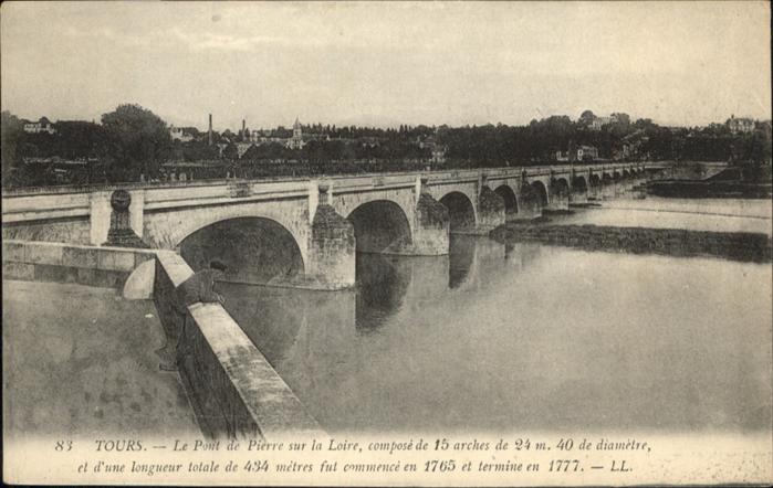 Tours Indre-et-Loire Brücke