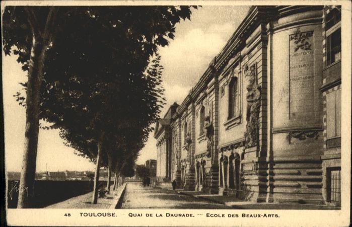 Toulouse Haute-Garonne Quai Daurade Ecole Beaux Arts